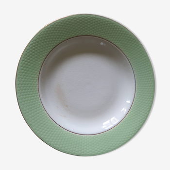 7 soup plates from l'Amandinoise in good condition