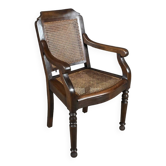 Fauteuil de Coiffeur en Hêtre massif, style Louis-Philippe – Début XXe