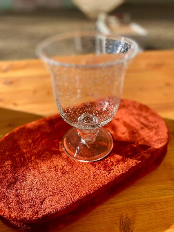 Bubble glass cup