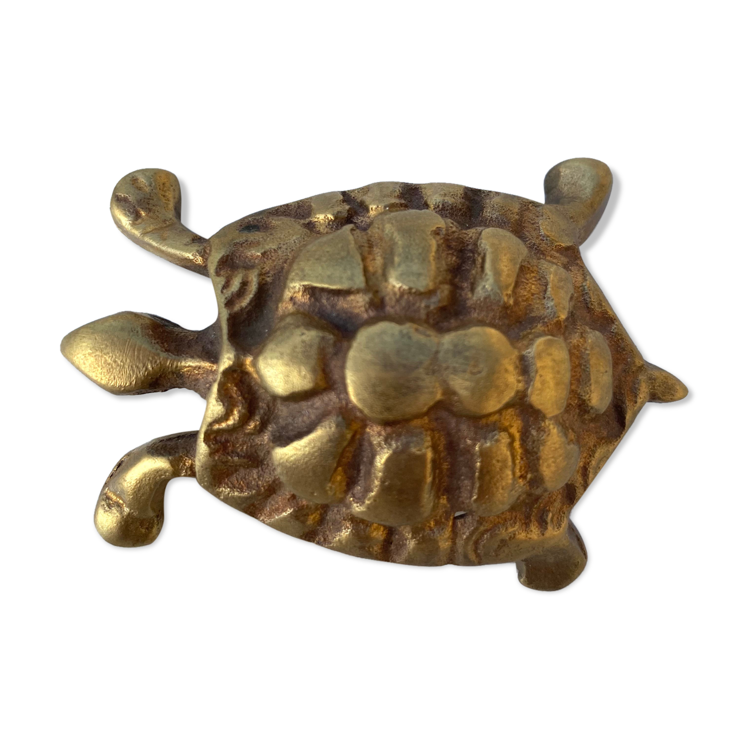 Brass turtle 7 cm