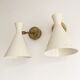 Paire d'appliques Italiennes de design 1950
