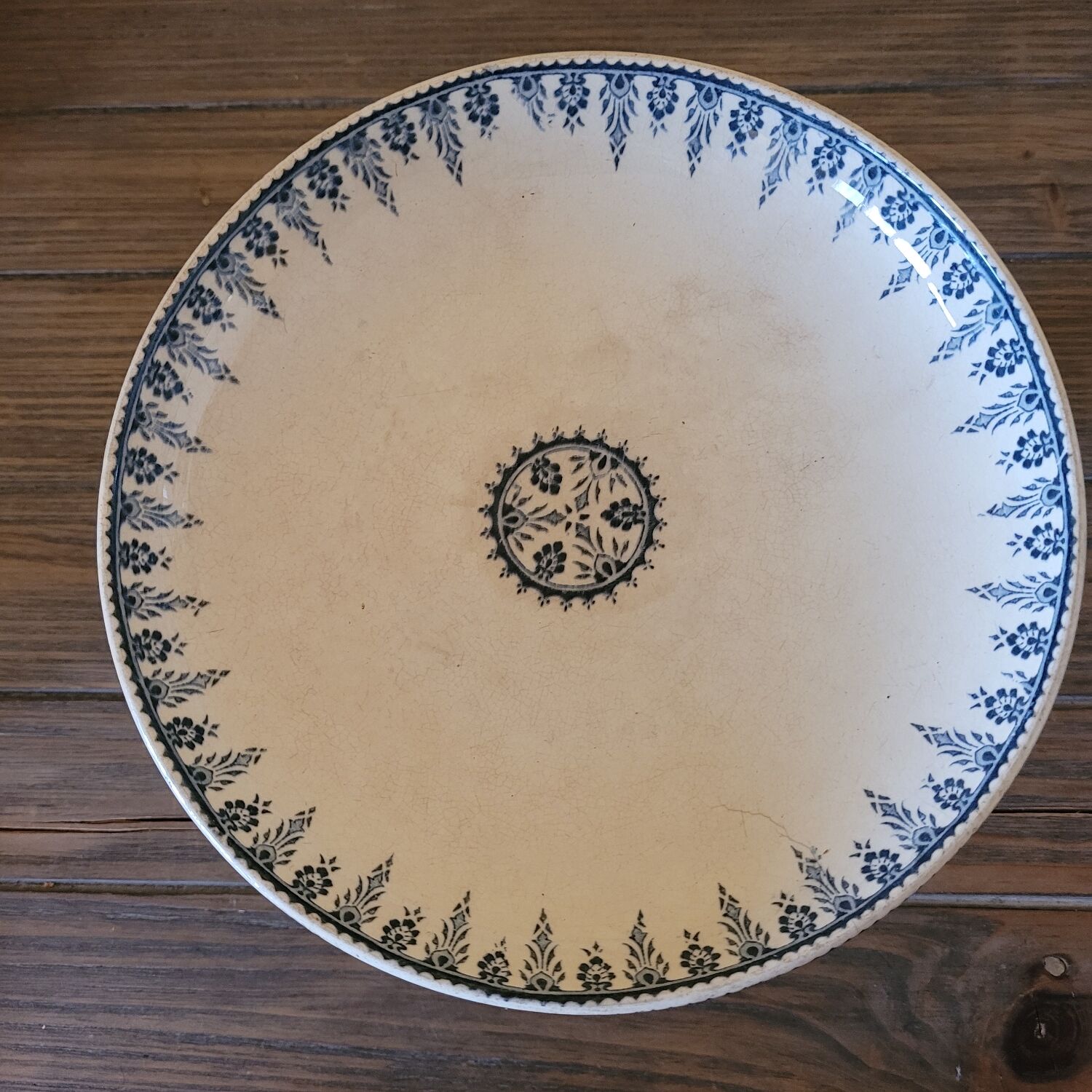 Compotier terre de fer Sarguemines Digouin Algiers