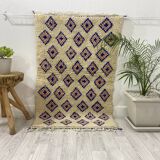 Handcrafted moroccan berber carpet 122 x 80 cm