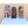 3 ethnic tribal wooden masks 19th century