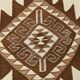 3x12 Vintage Beige & Brown Kilim Runner Rug, 95x373Cm