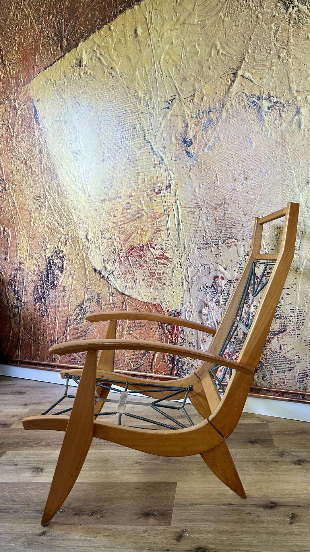Free-Span FS 123 Armchair – France, 1954