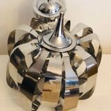 Vintage space age pendant lamp France 90