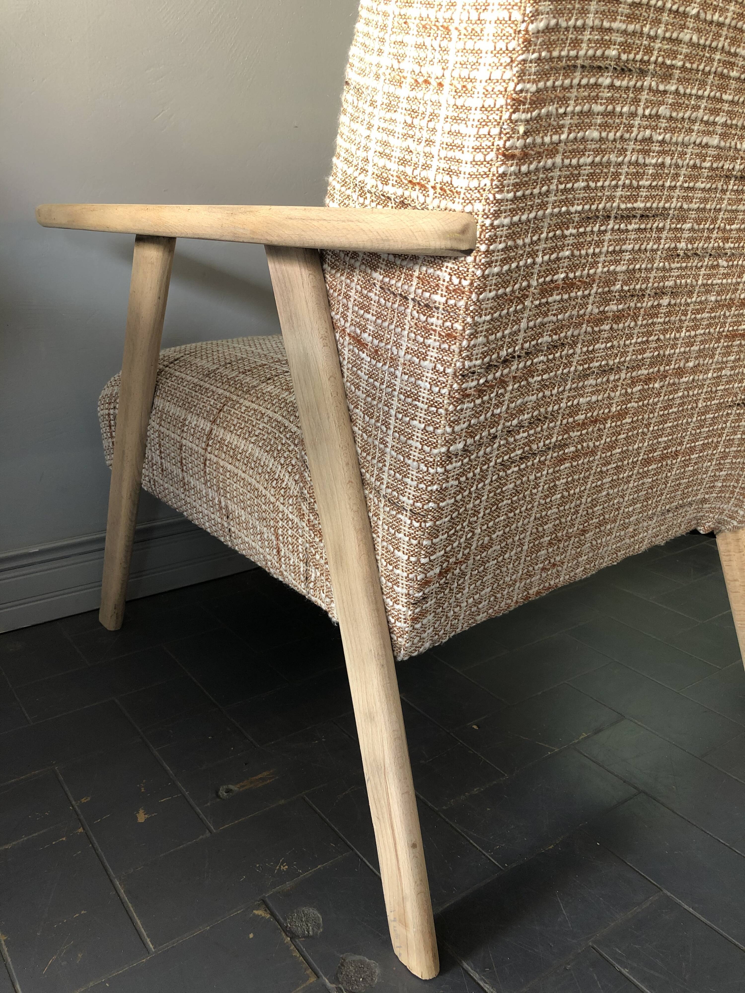 Vintage armchair feet raw compass