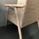 Vintage armchair feet raw compass