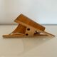 Pine slat wall lamp