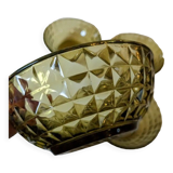 4 tinted glass bowls