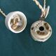 Suspension opaline rises down 1920s (number 8)