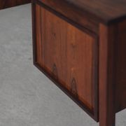 Executive rosewood Norwegian desk by Torbjørn Afdal for Haug Snekkeri AS Bruksbo, 1960s