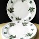 5 dessert plates in porcelain by Bernard Carant