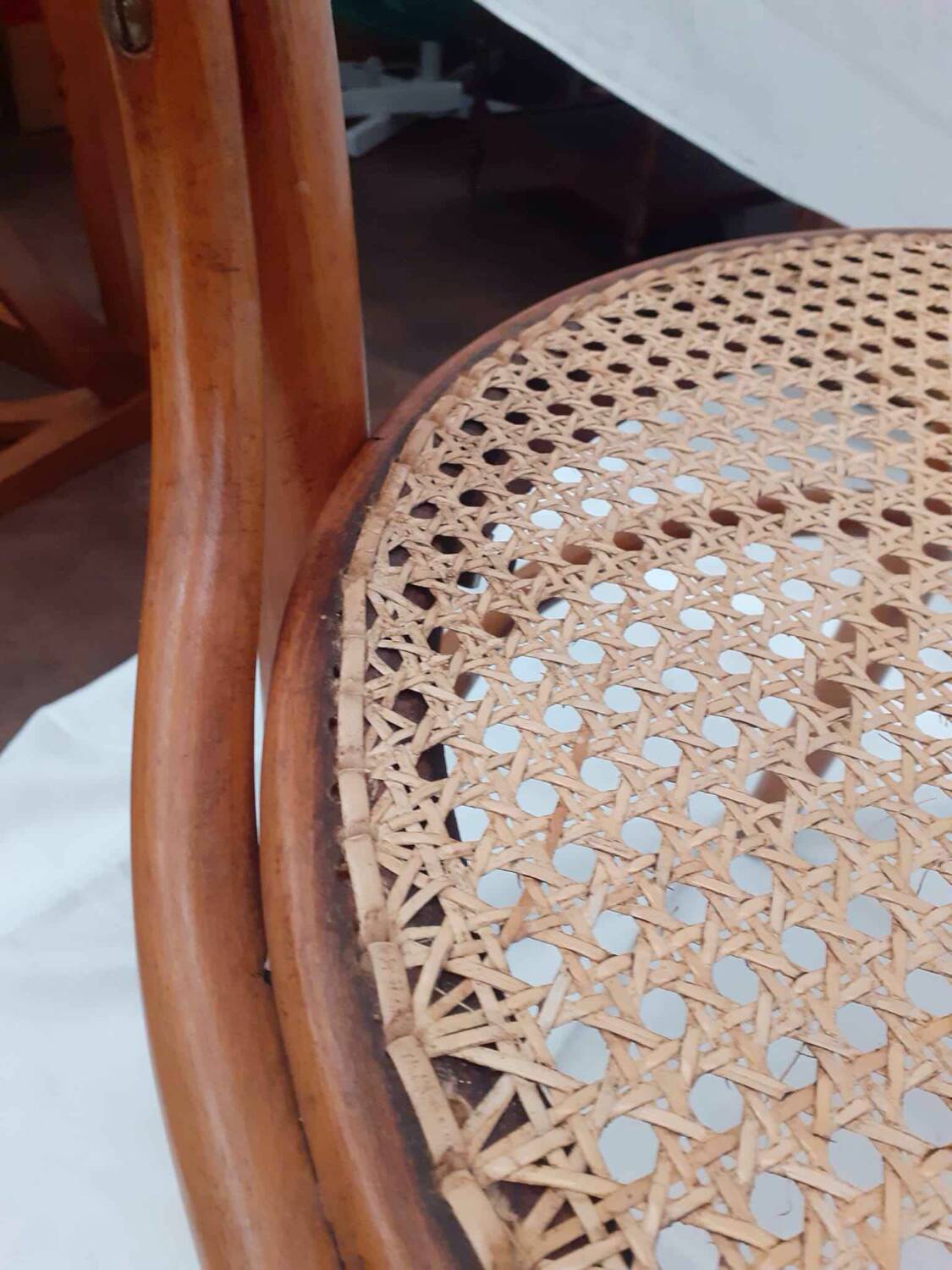 Cane armchair, Thonet brand