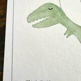 Dino children's illustration