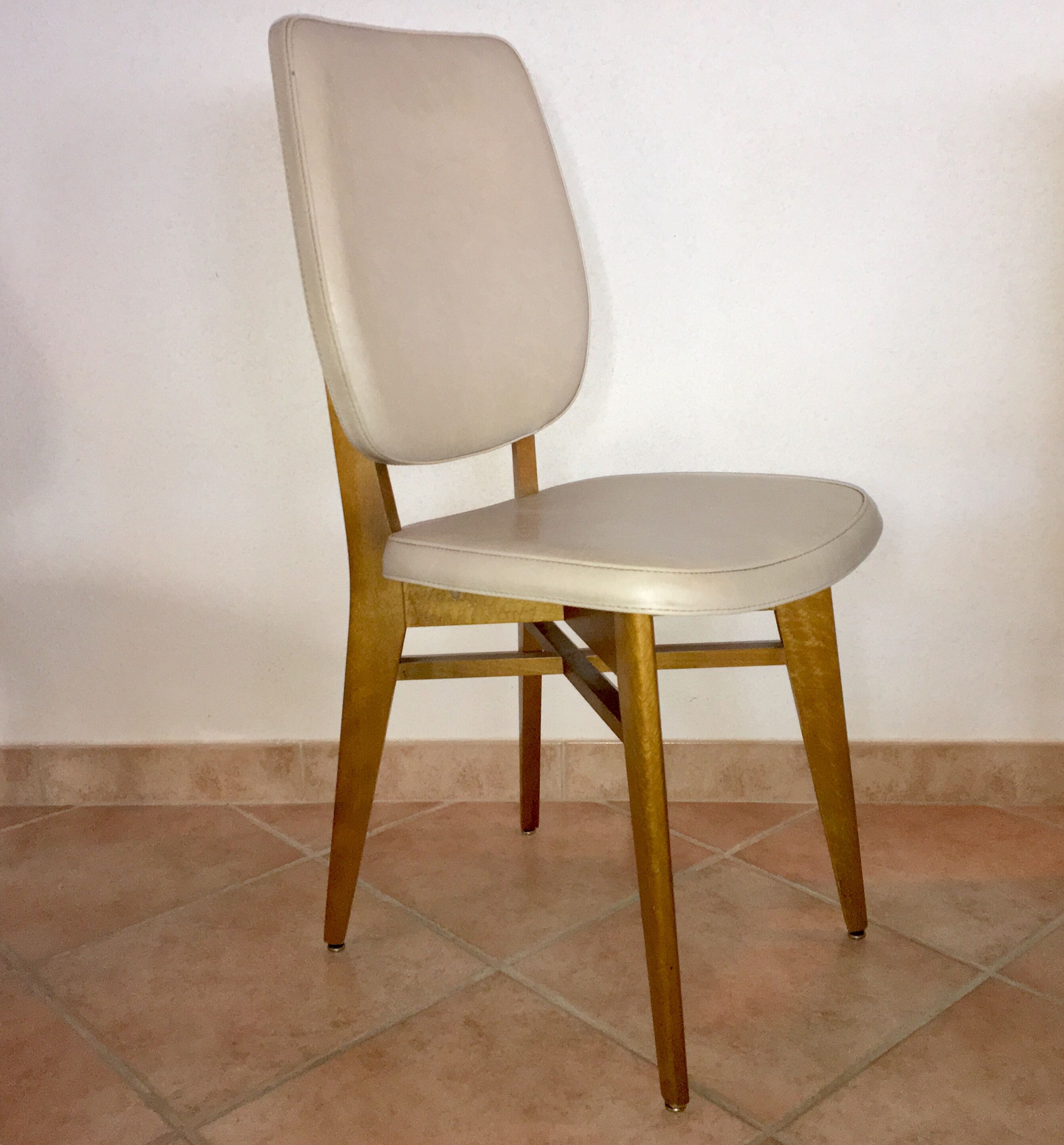 Set de 5 chaises scandinaves 1958