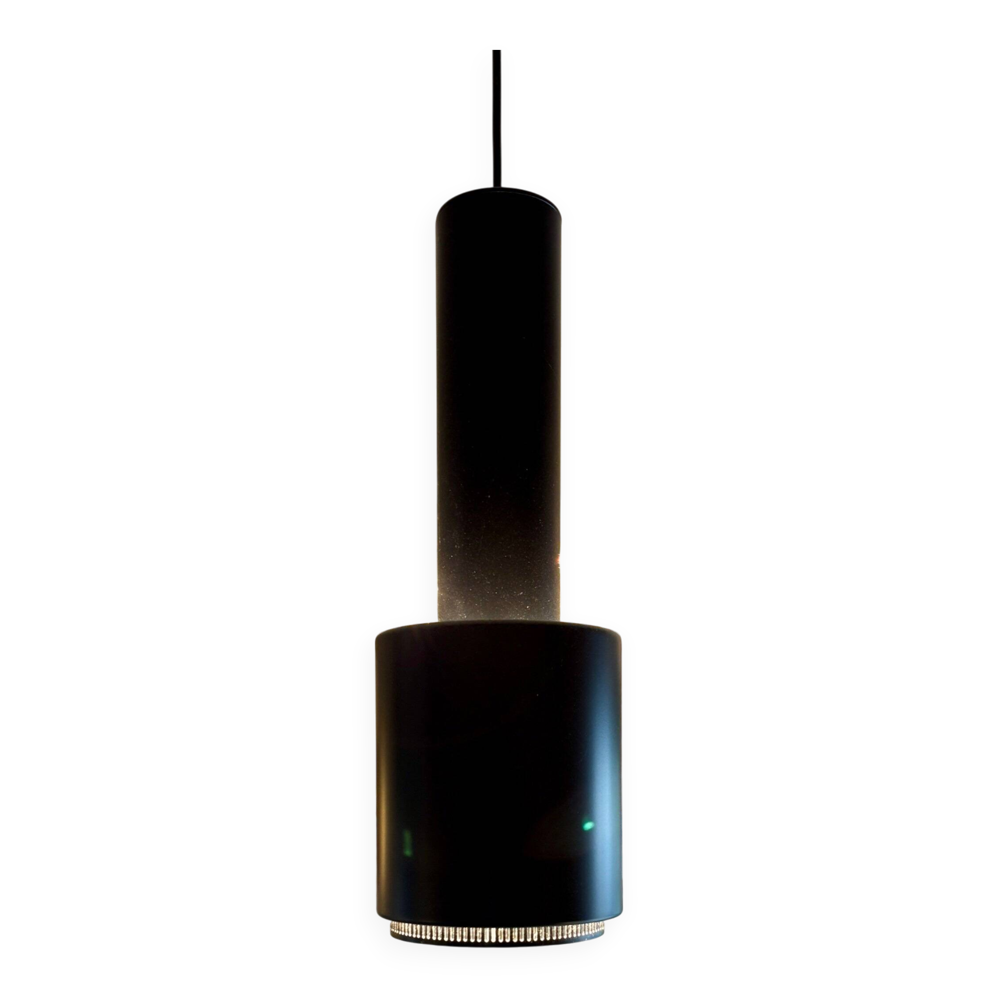 Suspension "Hand Grenade" A110 en acier laqué noir par Alvar Aalto pour Art