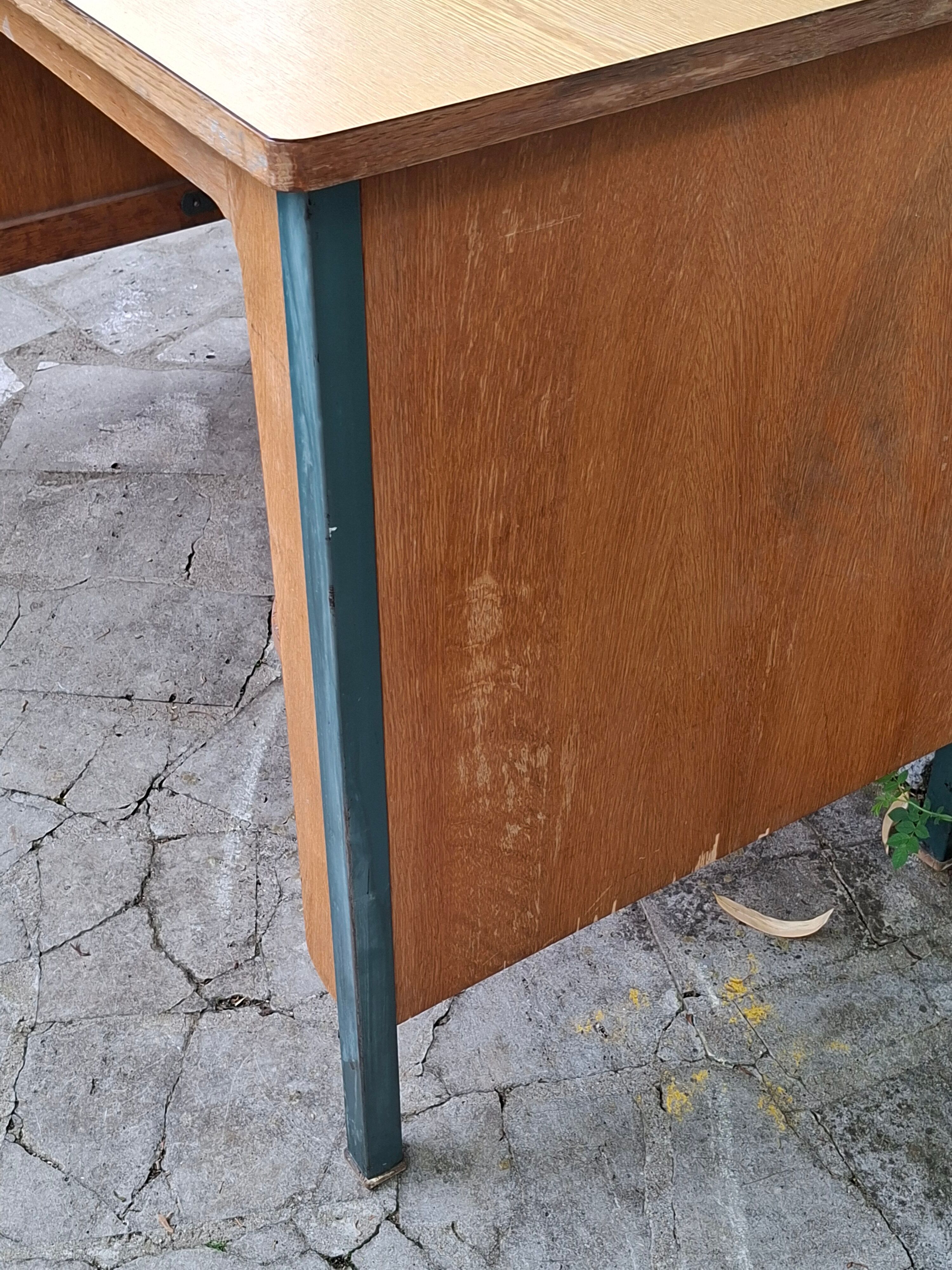 Vintage school desk