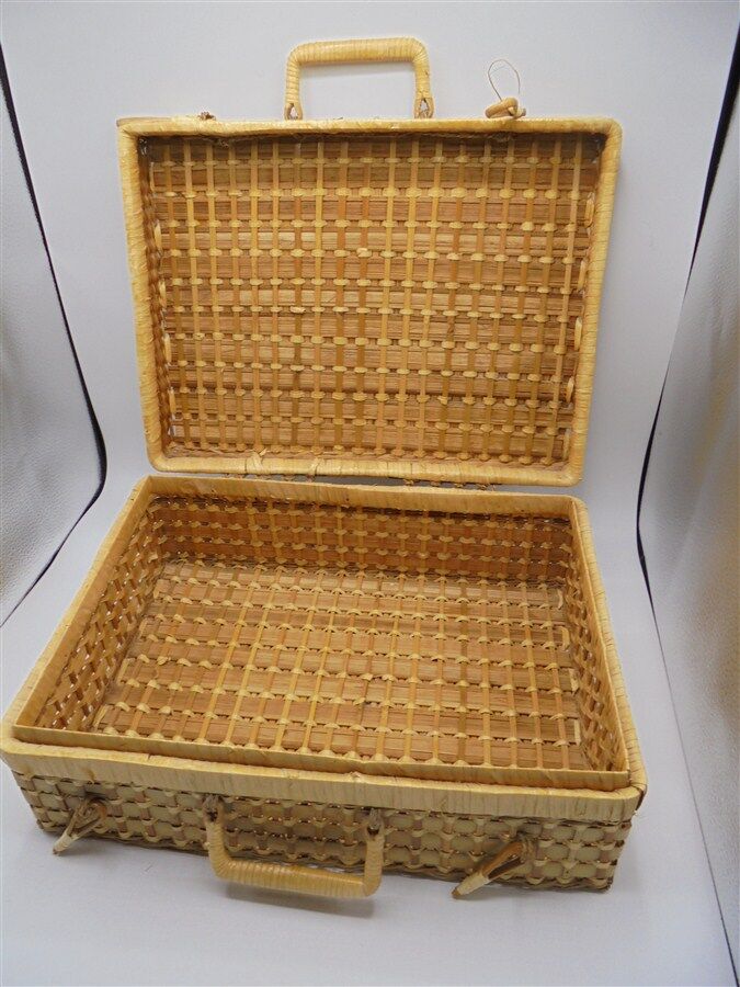 Valise en osier