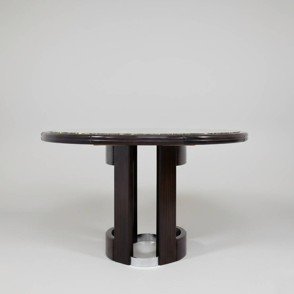 Art Deco marble dining table