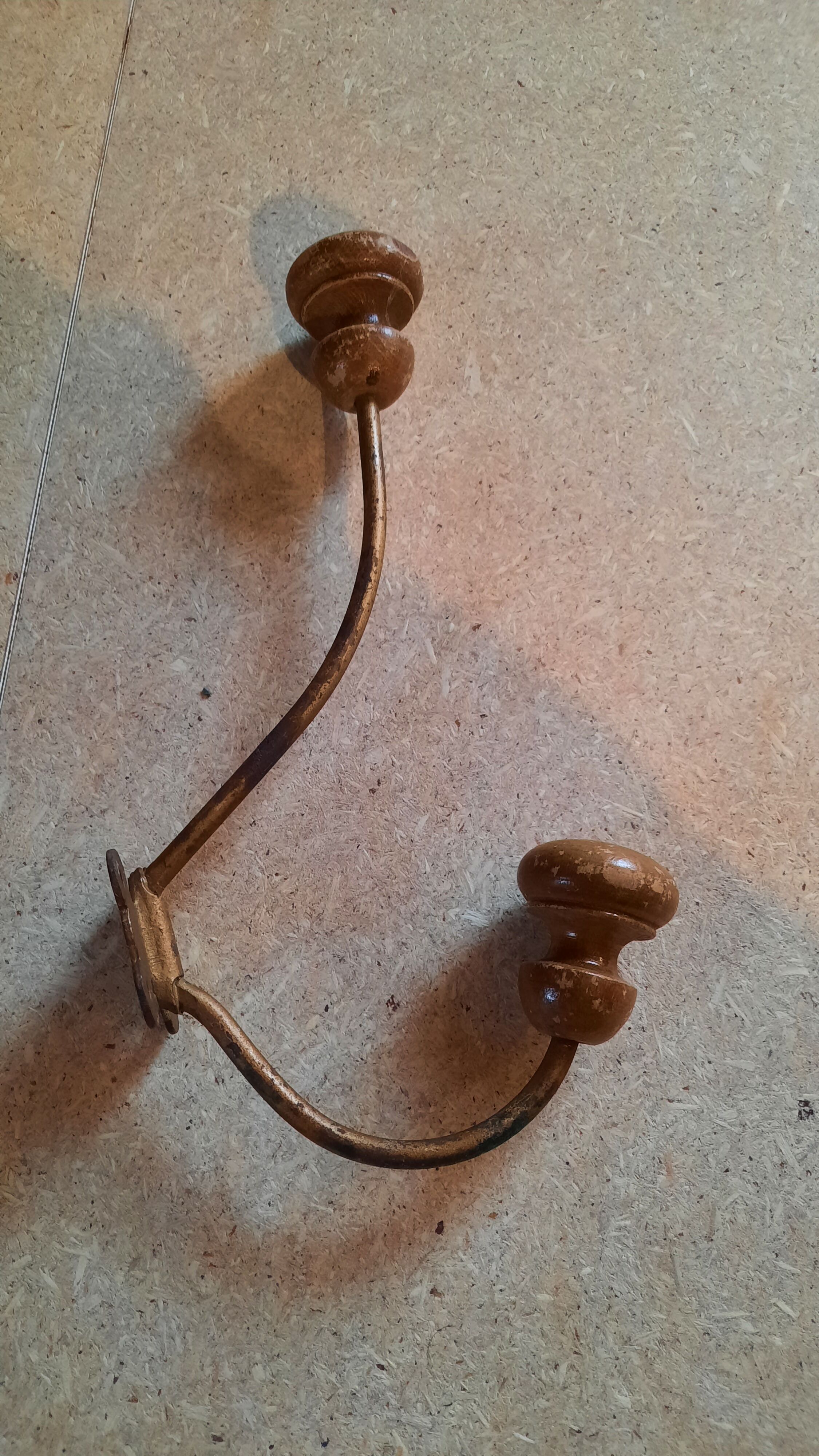 Wall coat rack 1 hook