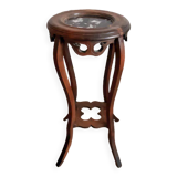 Vintage harness in walnut and marble