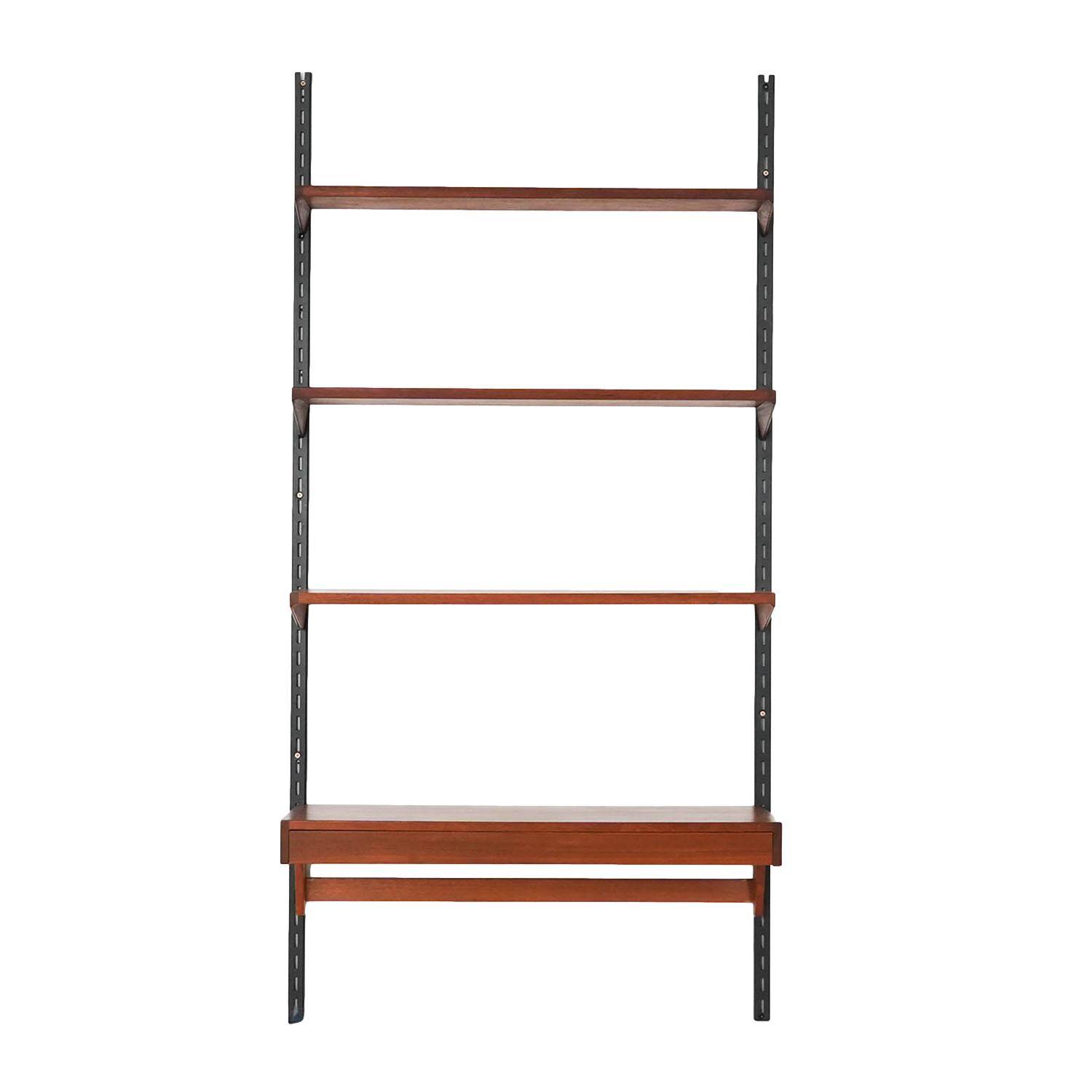 Teak modular shelving unit, Danish design, 1960s, designer: Kai Kristiansen