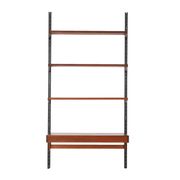 Étagère modulaire en teck, design danois, années 1960, designer : Kai Kristiansen