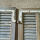 Old wooden shutters