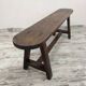 Antique solid wood bench