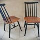 Set of 4 Scandinavian style Fanett chairs by Ilmari Tapiovaara
