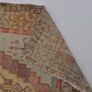 Tapis Oushak vintage noué à la main sku 1455