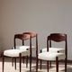Set of 4 Scandinavian rosewood chairs – Otto Møller style | Vintage