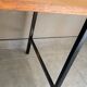 Vintage wood and metal desk from the 60s