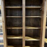Large cherry wood bookcase