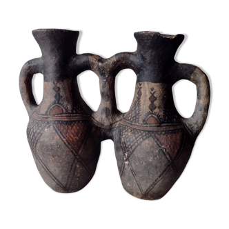 Jarre double berbère antique