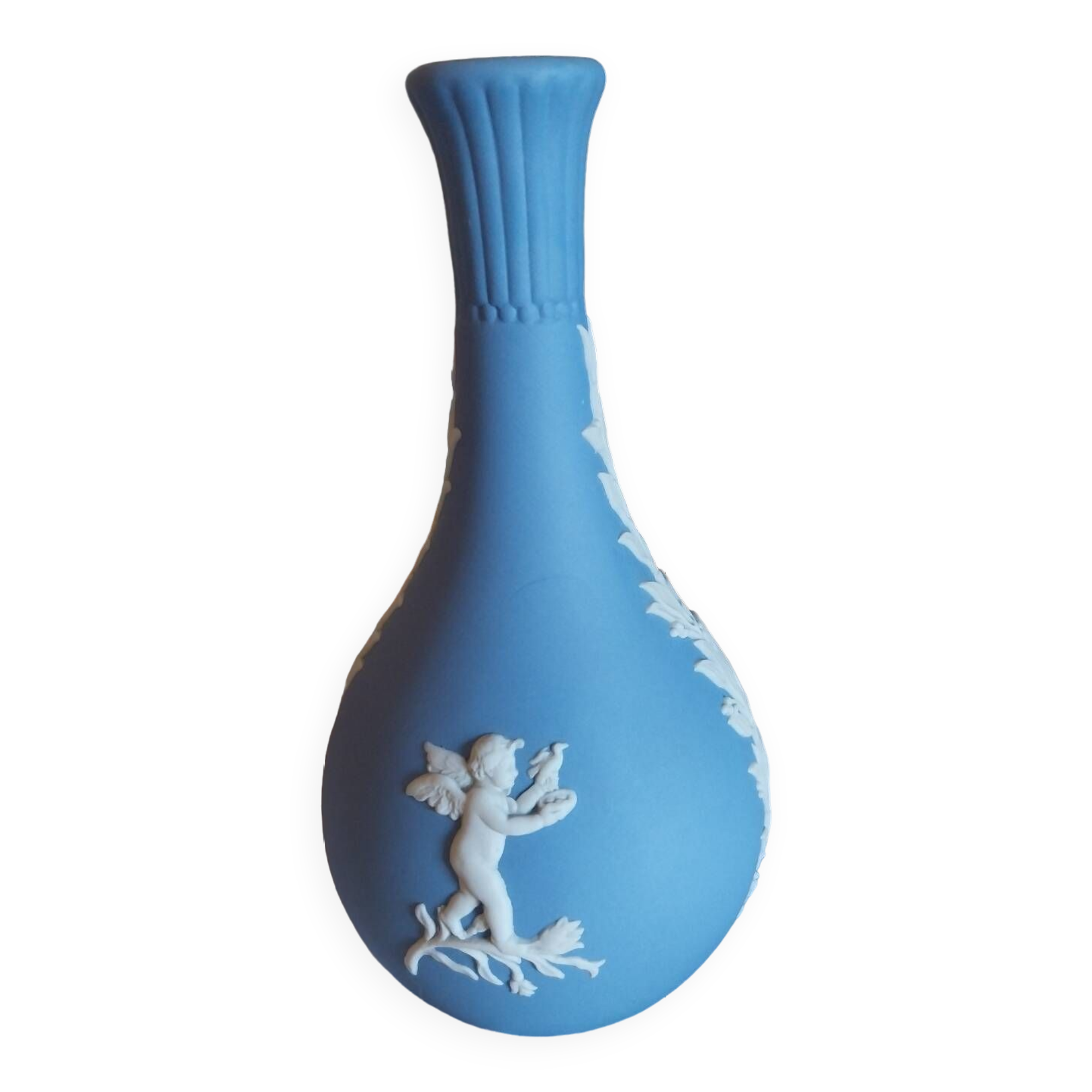 Wedgwood biscuit porcelain vase
