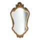 Baroque mirror in gilded wood, France 1950s