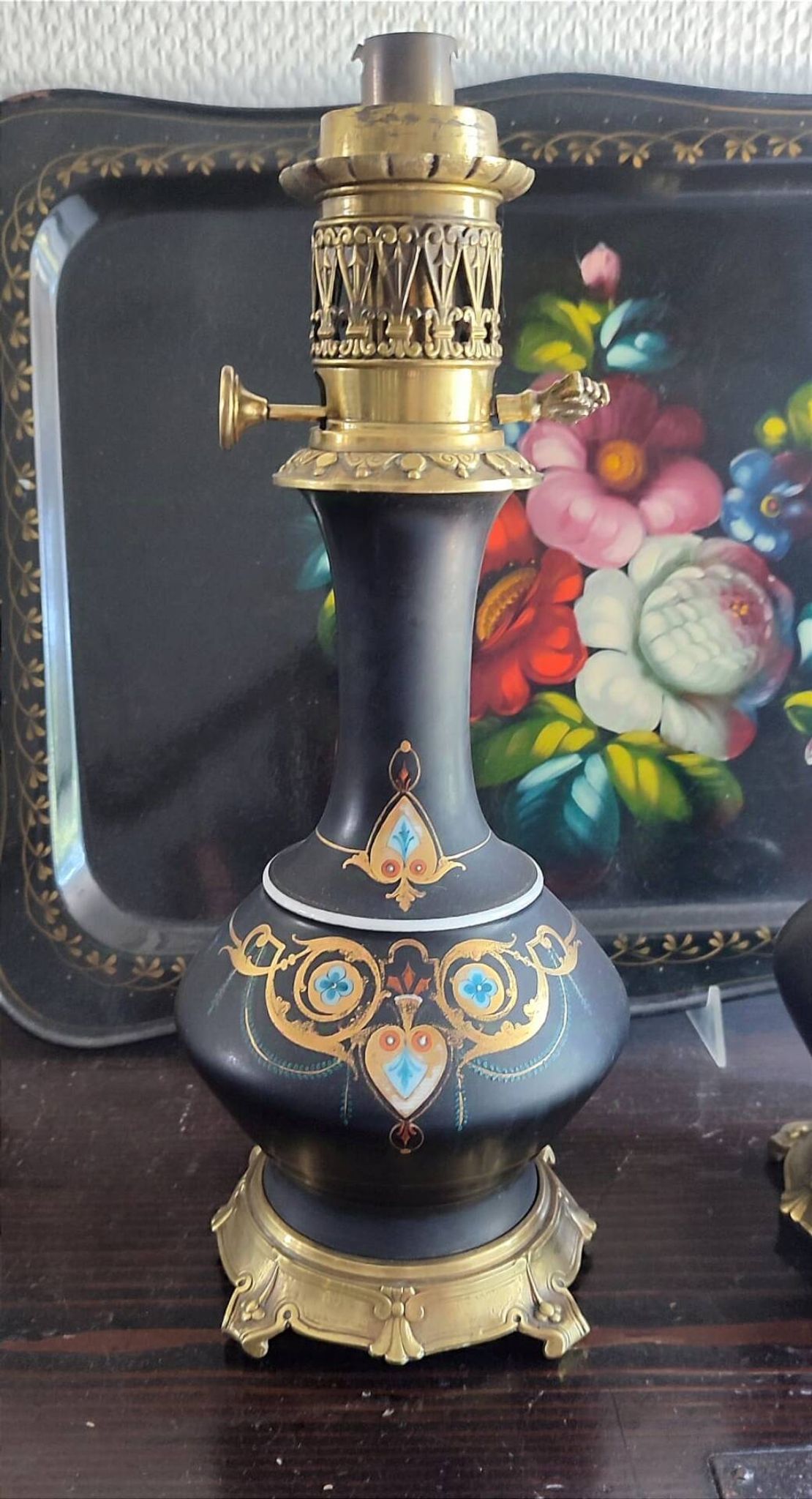 Paire de lampes Napoléon III
