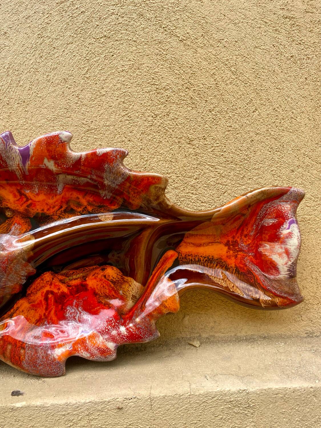 Vallauris type ceramic fish