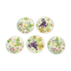 Suite of 5 fruit plates in Earthenware of Saint-Clément