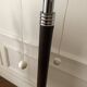 Monix floor lamp, height adjustable in chrome and wood - Paris 1960