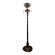 Lampadaire bois touné  Art Déco 1960