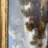 Landscape framed early twentieth