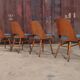 Suite of 4 chairs 515 Oswald Haerdtl's  for Thonet