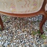 Paire de fauteuils anciens style louis xv