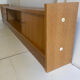 Scandinavian wall bookcase