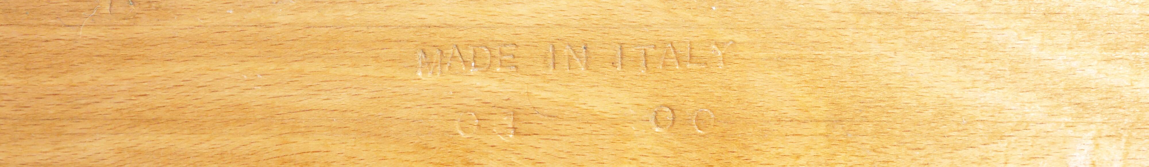 4 cesca b32 breuer chairs made in italy - cane seats reworked