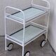 Vintage metal trolley from the 50s
